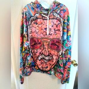 Stan Lee Comic Hoodie 2x